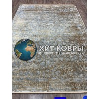 Турецкий ковер Karina 002 Бежевый-серый
